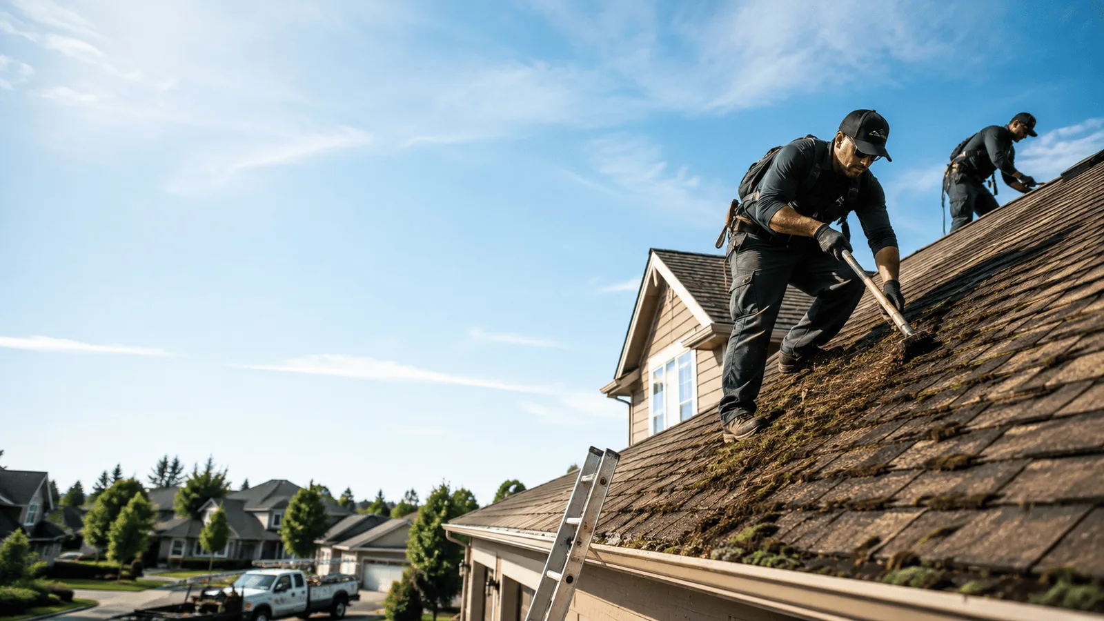 Roof Moss Removal in Barkhamsted, CT near me